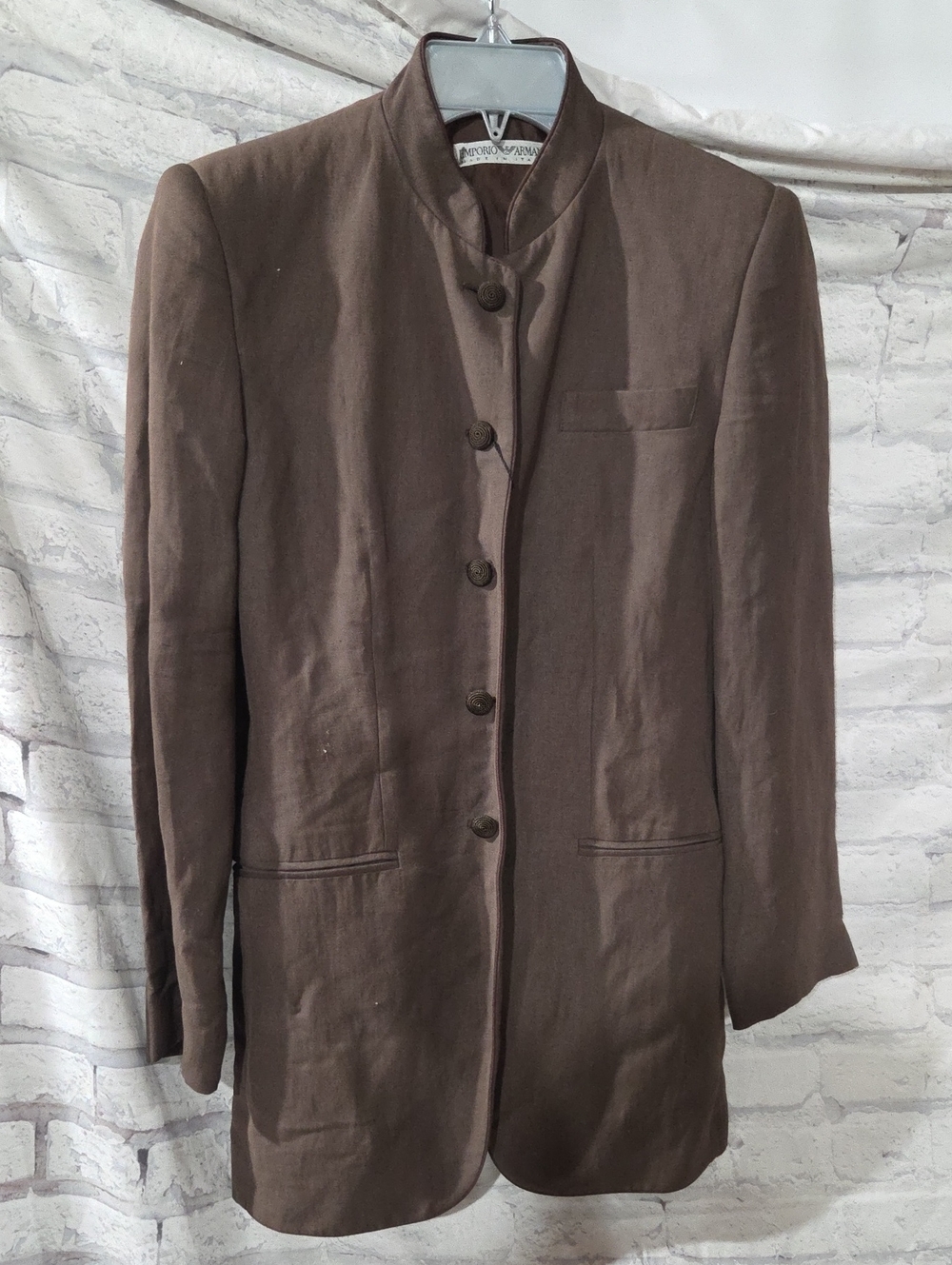 Emporio Armani Made In Italy Long Line Blazer. Vintage. New